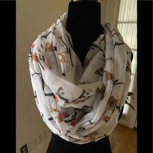 Holiday Reindeer Infinity Scarf - NWT